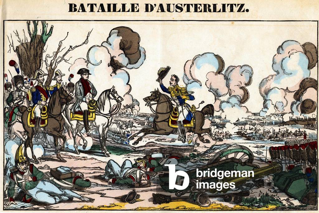 Battle of Austerlitz December 2, 1805, 19th century (print)