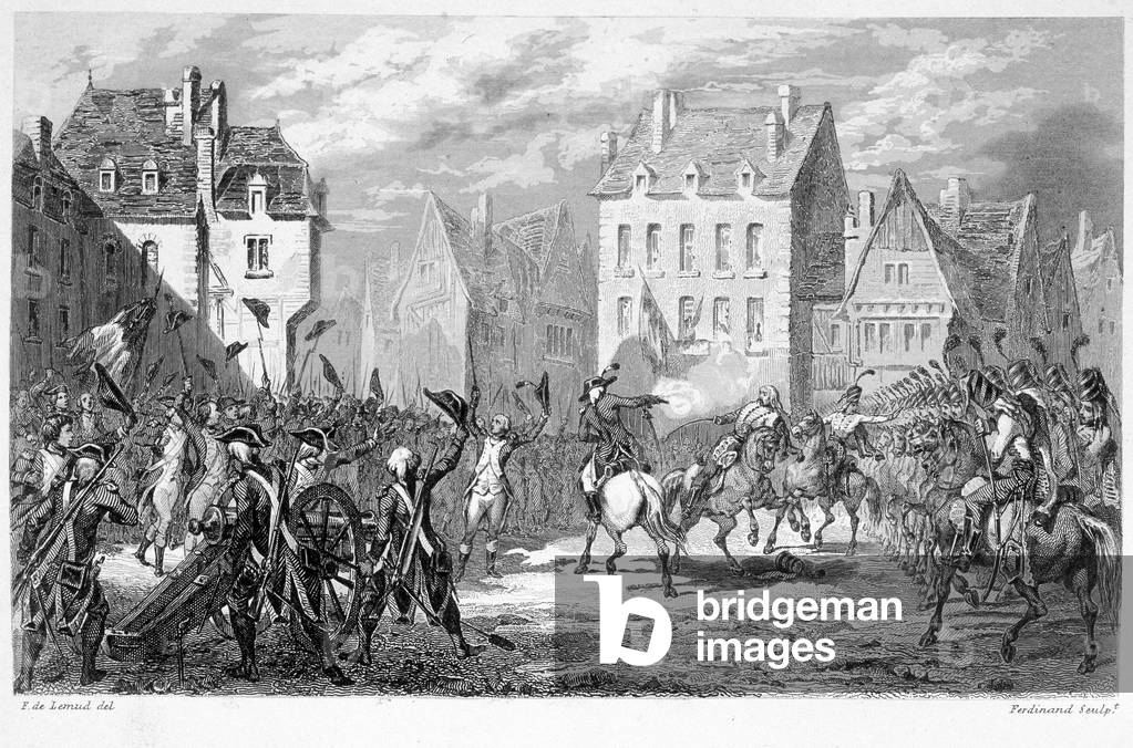 La Garde Nationale de Varennes (22 June 1791) - in “Fasttes de Gardes nationales de France”, 1849