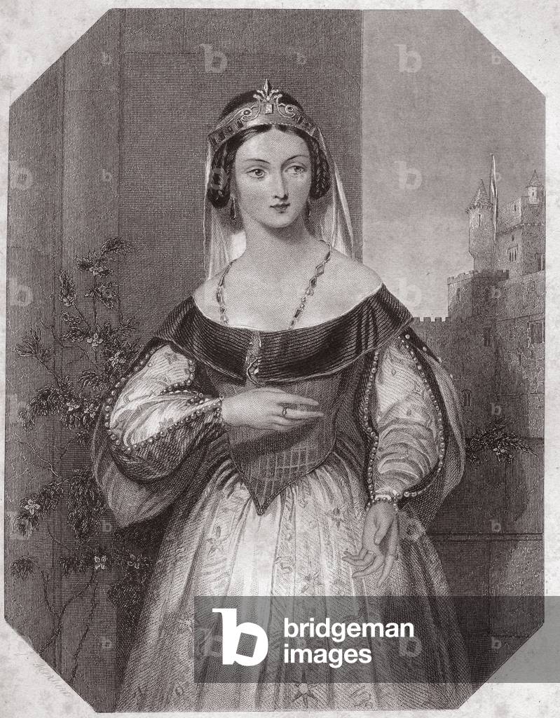 Marguerite d'Anjou, 1838 (engraving)