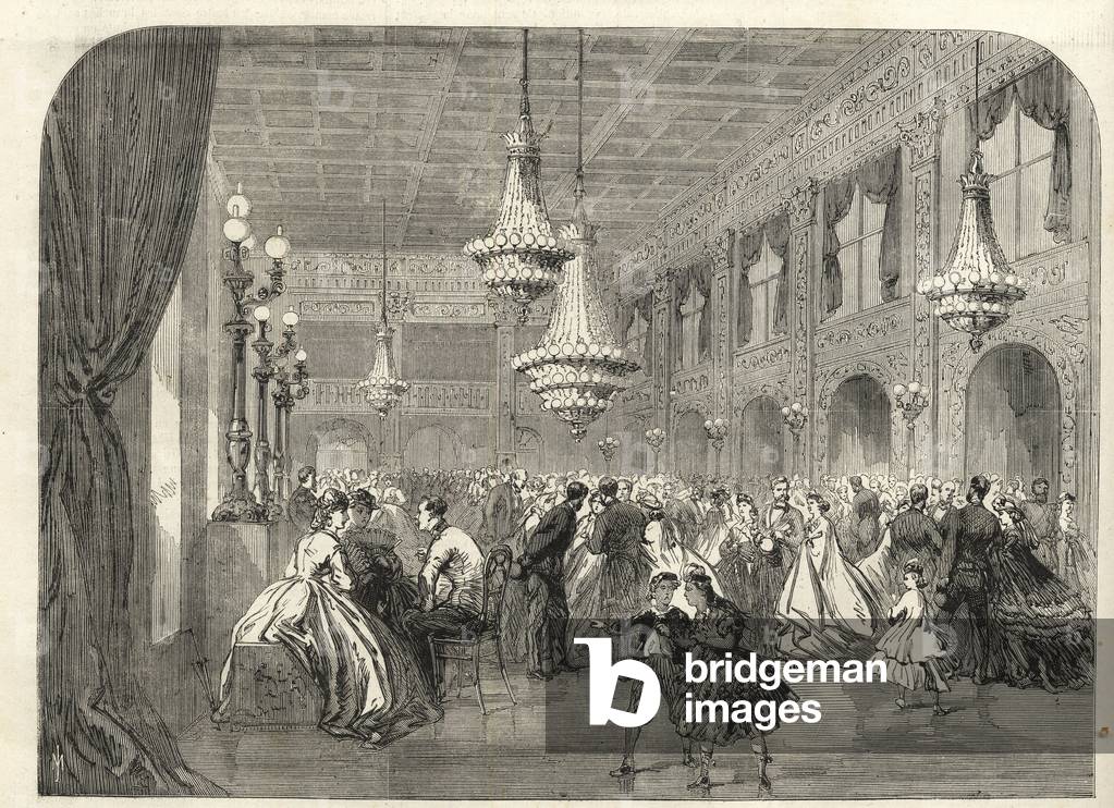 Baden Baden (Baden-Baden), Germany - Inside the Conversation Room - 1867
