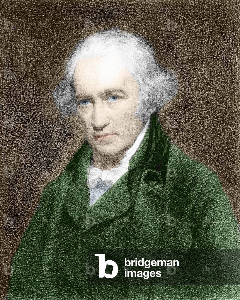 Portrait of James Watt (1736-1819), British engineer.