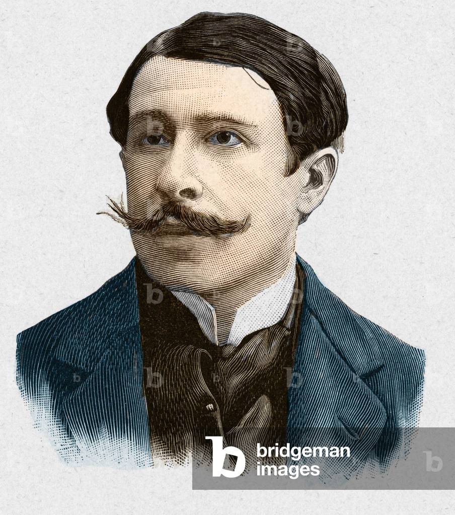 Portrait of Paul Adam (1862-1920), French writer.