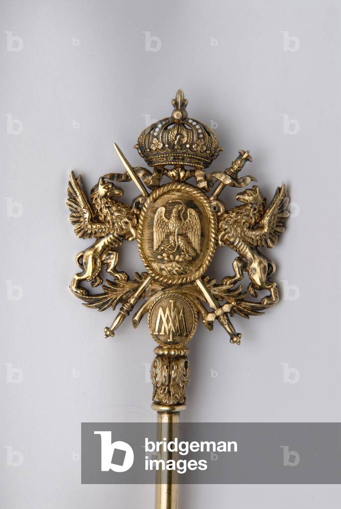 Detail of the key of Chambellan, Mexico, 19th century (metal)