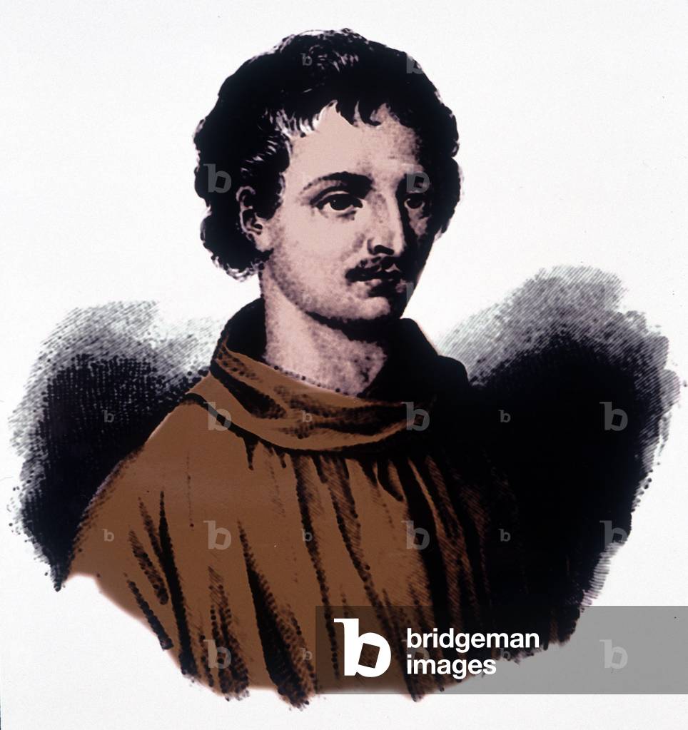 Portrait of Giordano Bruno (1548 - 1600)