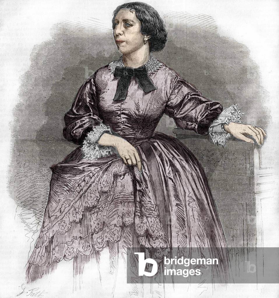 Pauline Viardot - Garcìa (1821-1910), French singer.