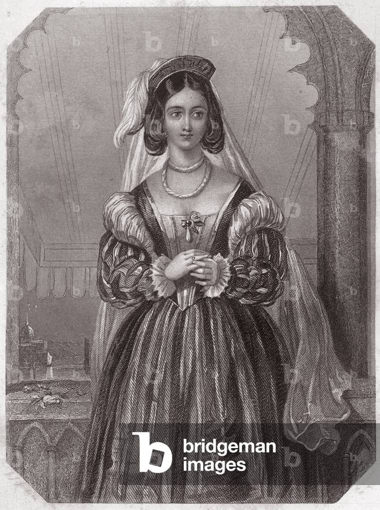 Portia Jessica Portia a rich heiress, 1838 (engraving)