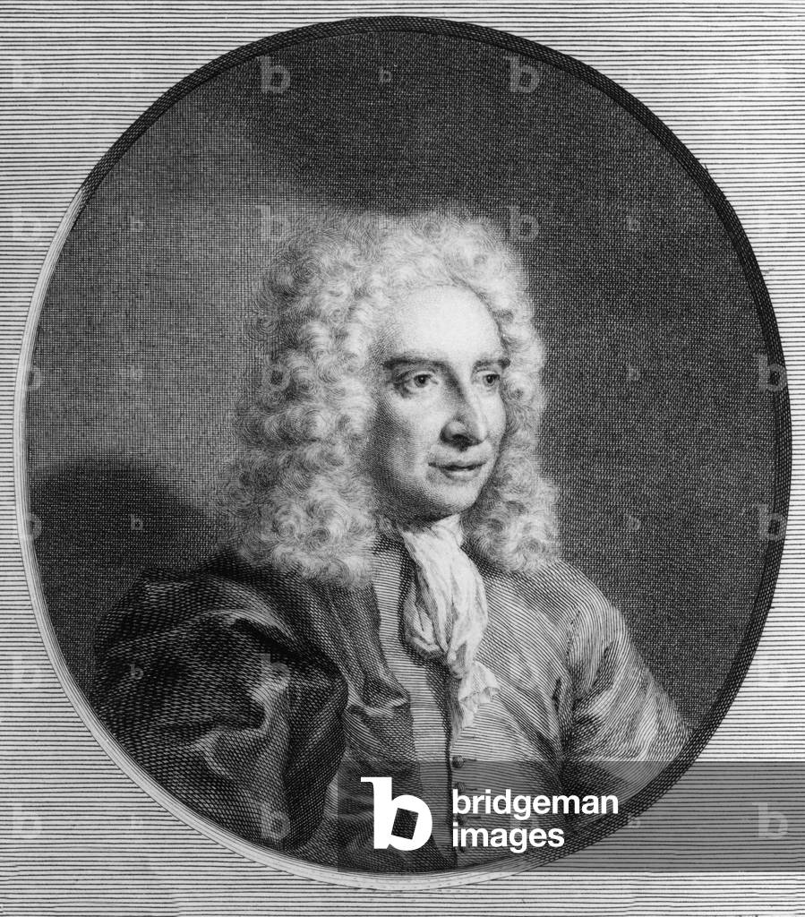 Portrait of Wilhelm Jacob's Gravesande Dutch Physicist