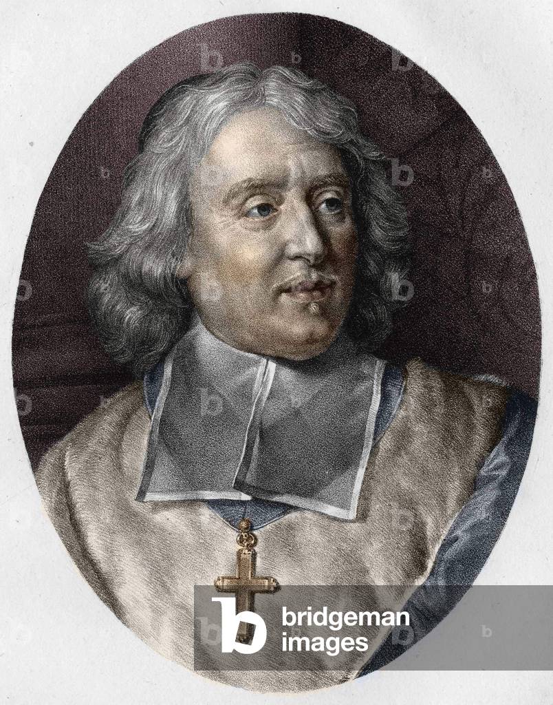 Portrait of Jacques-Benigne (Jacques Benigne) Bossuet (1627 - 1704).