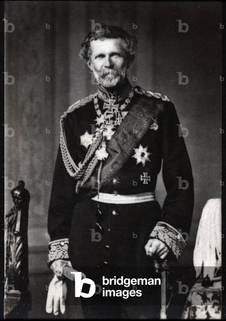 Portrait of Edwin Freiherr von Manteuffel (baron von Manteuffel) (1809