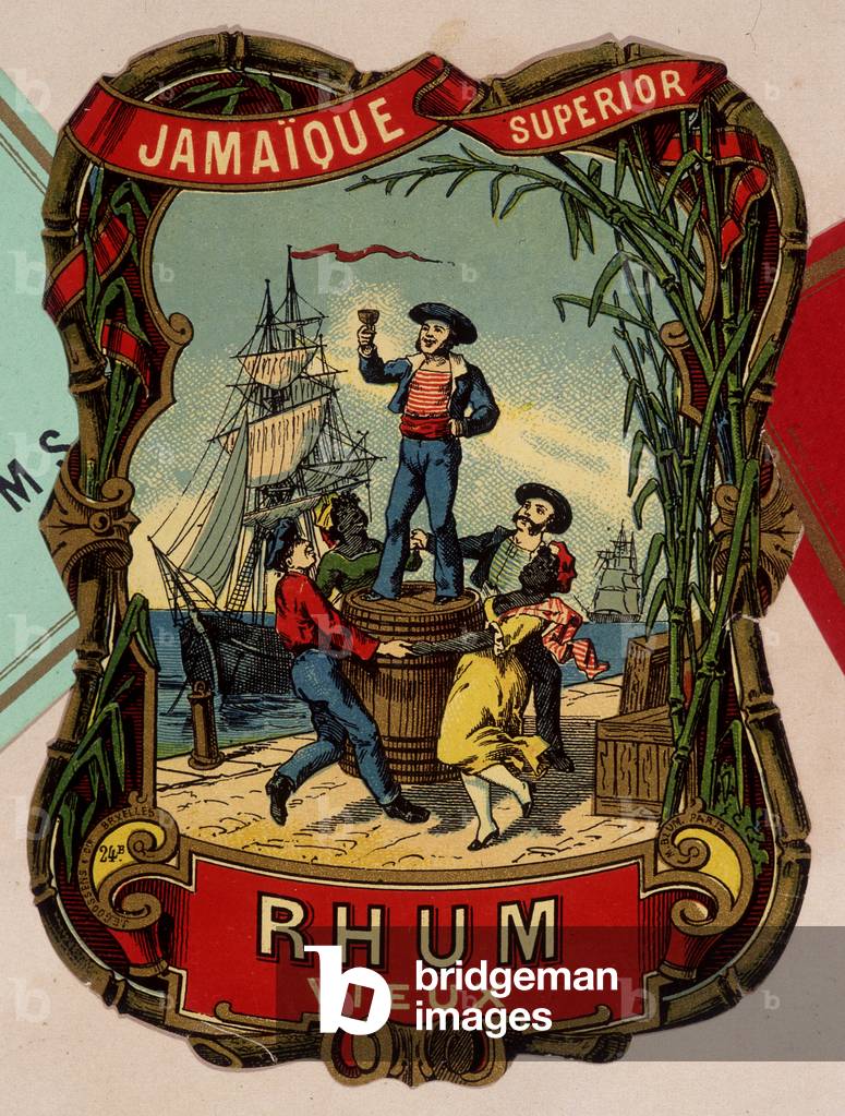 Jamaican Rum Label