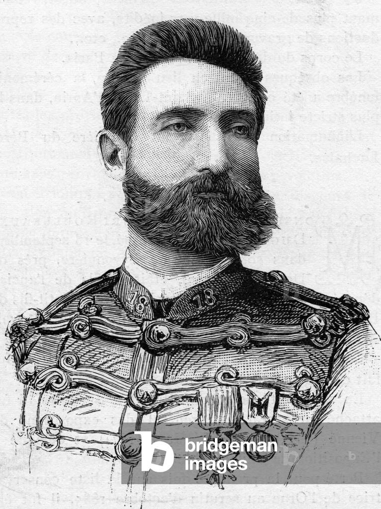 Portrait of Captain J. Schmidt (1842-1887).
