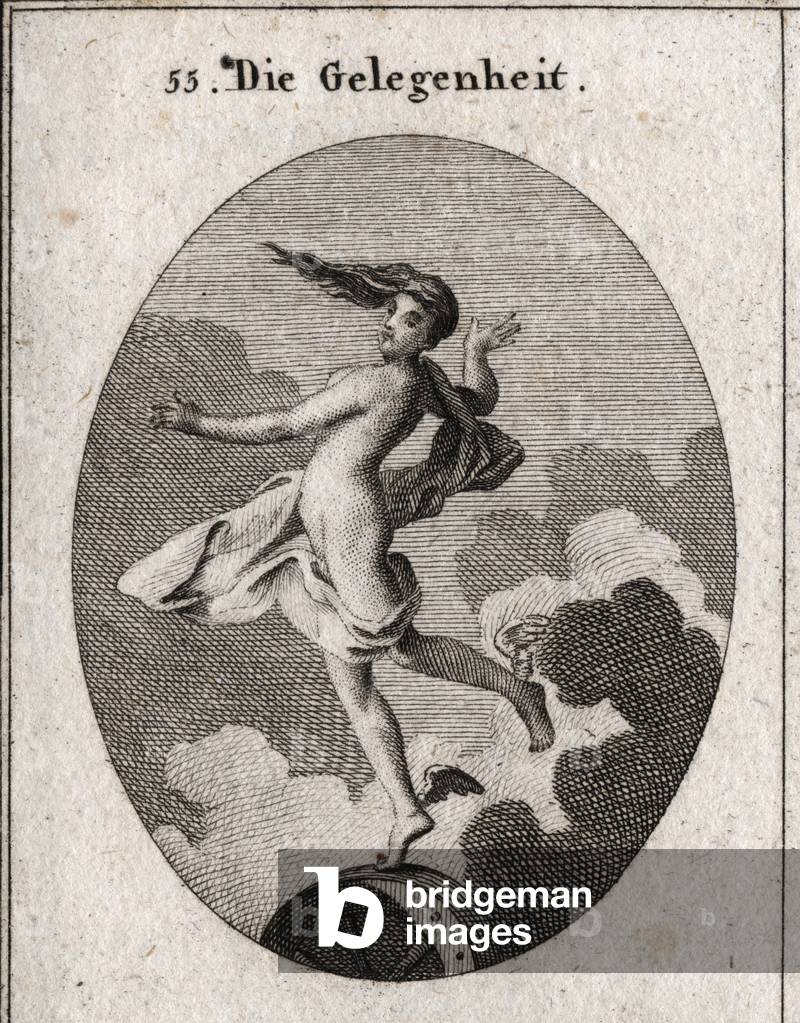 Illustration for Iconology or ideas from the sphere of passions and allegories, Vienna 1801 (engraving)