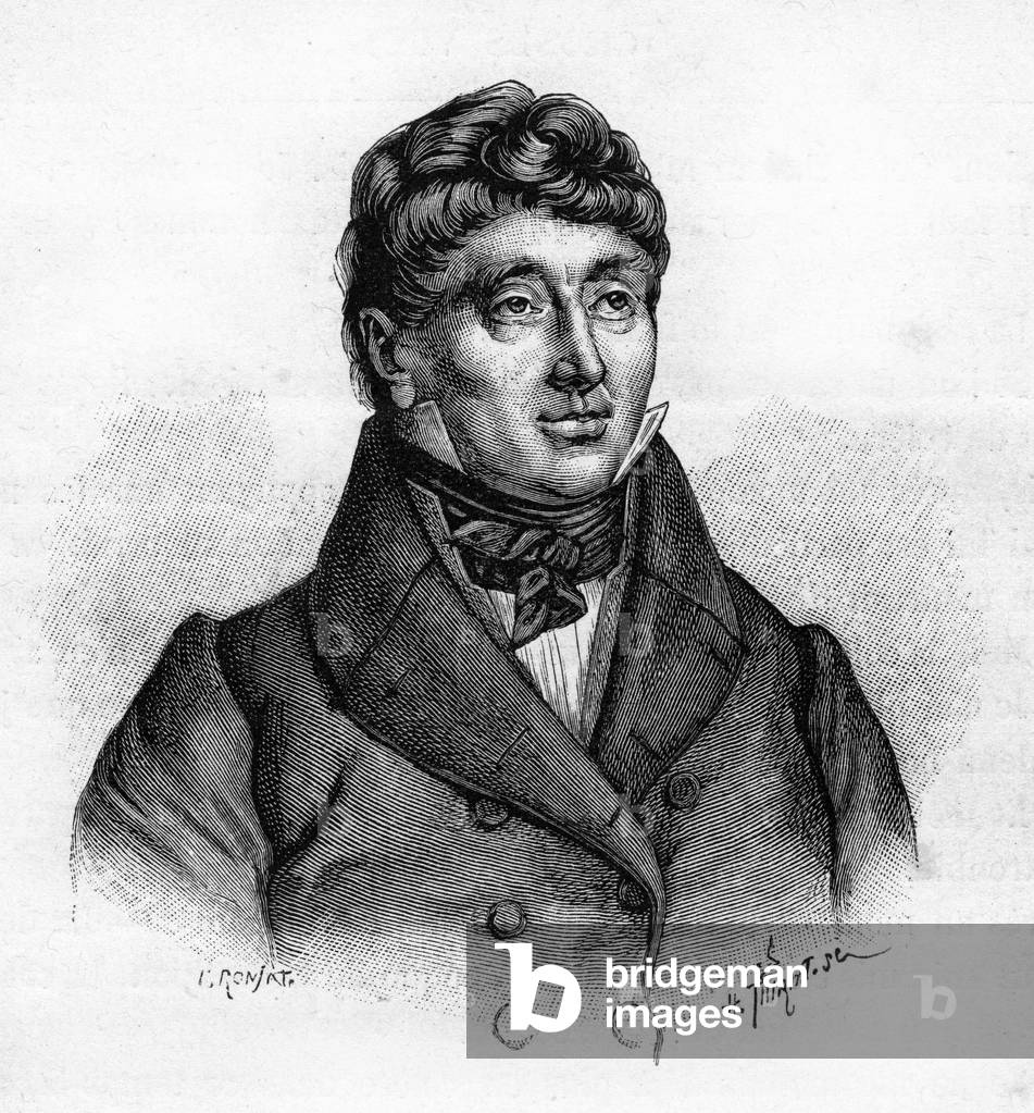 Portrait of Pierre Paul Royer-Collard (Royer Collard, 1763-1845), French politician and philosopher.
