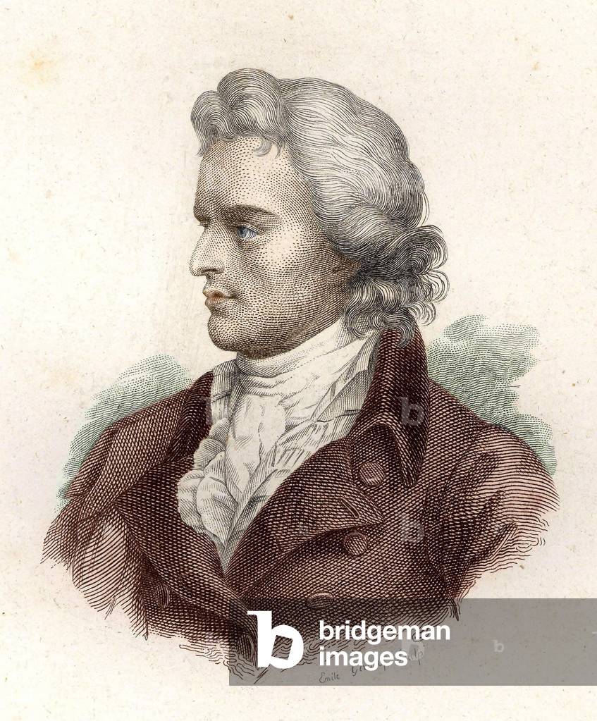 Portrait of Friedrich von Schiller (1759 - 1805)