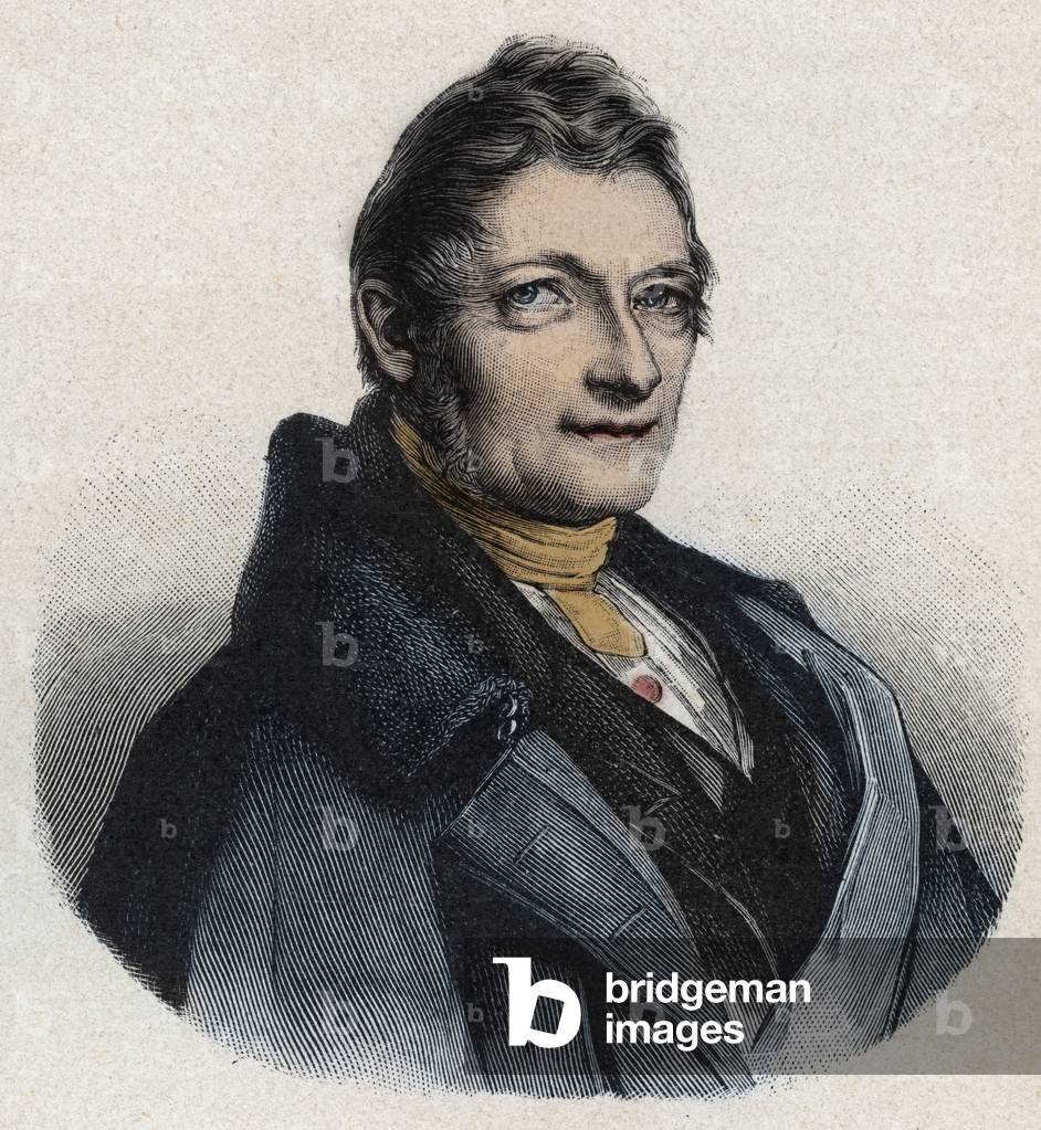 Portrait of Franz Xaver Gabelsberger (1789-1849) English inventor