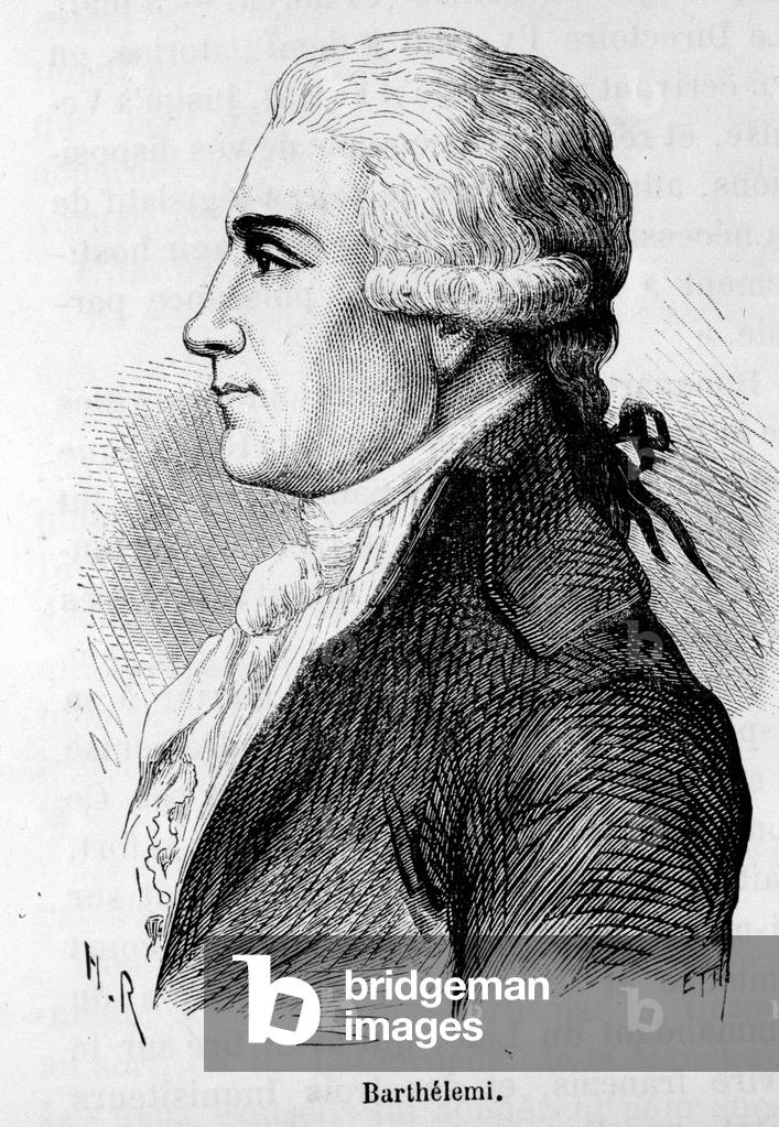 Portrait of Regis Barthelemy Mouton Duvernet (Mouton-Duvernet, 1769-1816), general francais.