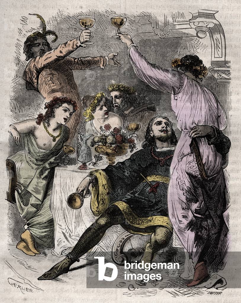 Caso della Torre di Nesle, 1314: le principesse Marguerite di Borgogna (1290-1315), Blanche di Borgogna (ca. 1