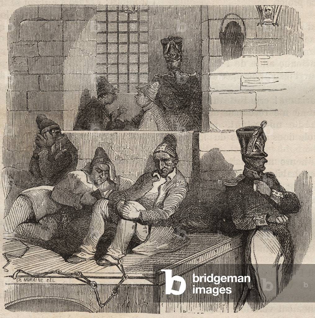 Forcat to rest at the Rochefort bagne in the 19th century“Histoire des bagnes depuis leur création à nos jours