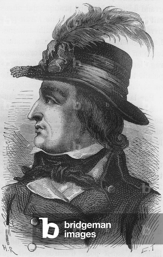 Portrait of Lazare Nicolas Marguerite Carnot (1753-1823), French politician.