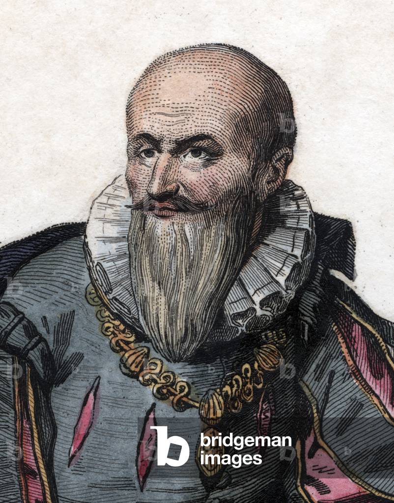 Portrait of Maximilien de Bethune, Duke of Sully (1559-1641), French soldier and minister.