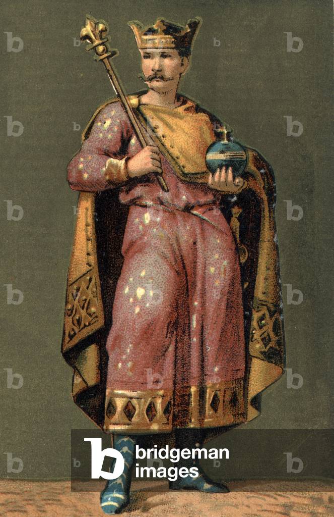 Portrait de Charles II chauve (823 - 877) 1801 par Unknown Artist