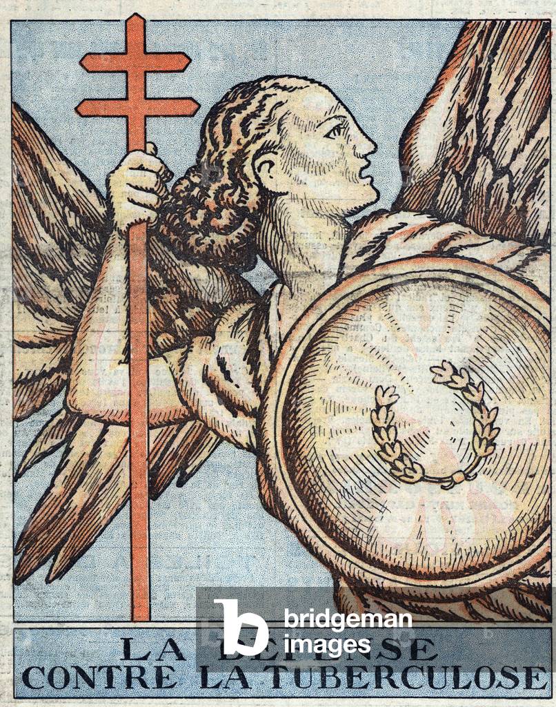 The defense against tuberculosis: stamp 1937, published by the National Committee for the Defence against Tuberculosis-  