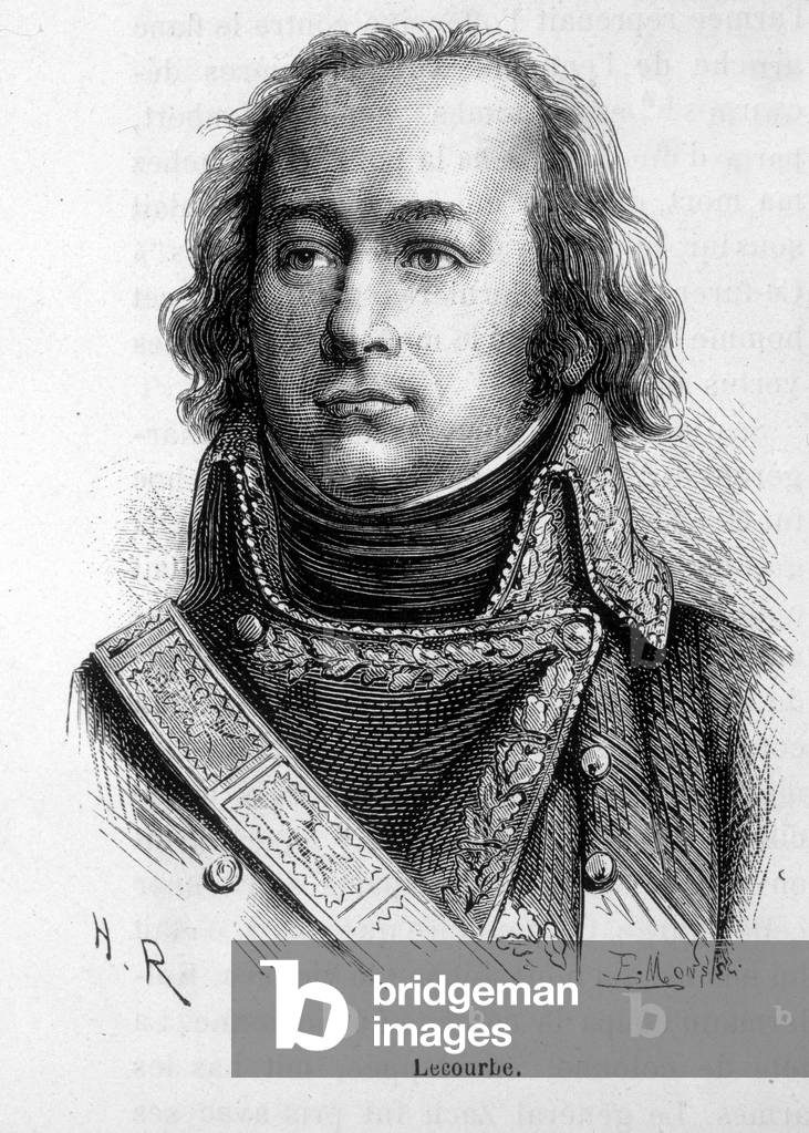 Portrait of Claude Jacques Lecourbe, general francais (1759 -1815).
