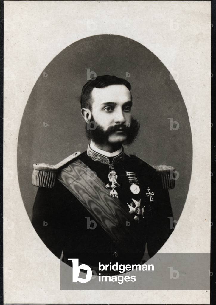 Portrait of Alfonso XII of Spain (1857-1885), King of Spain. 