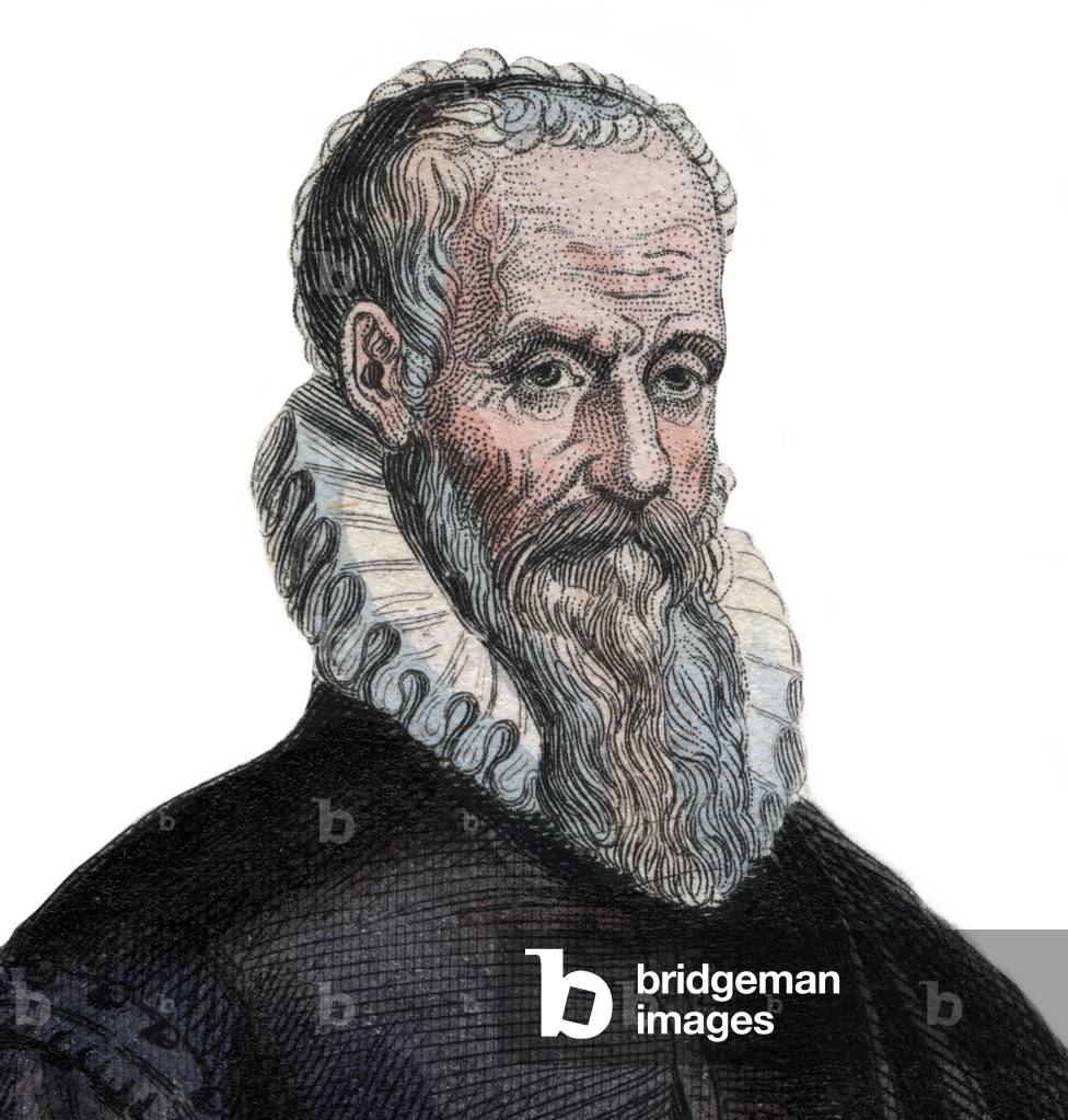 Portrait of Ambroise Pare (1509-1590), French surgeon.