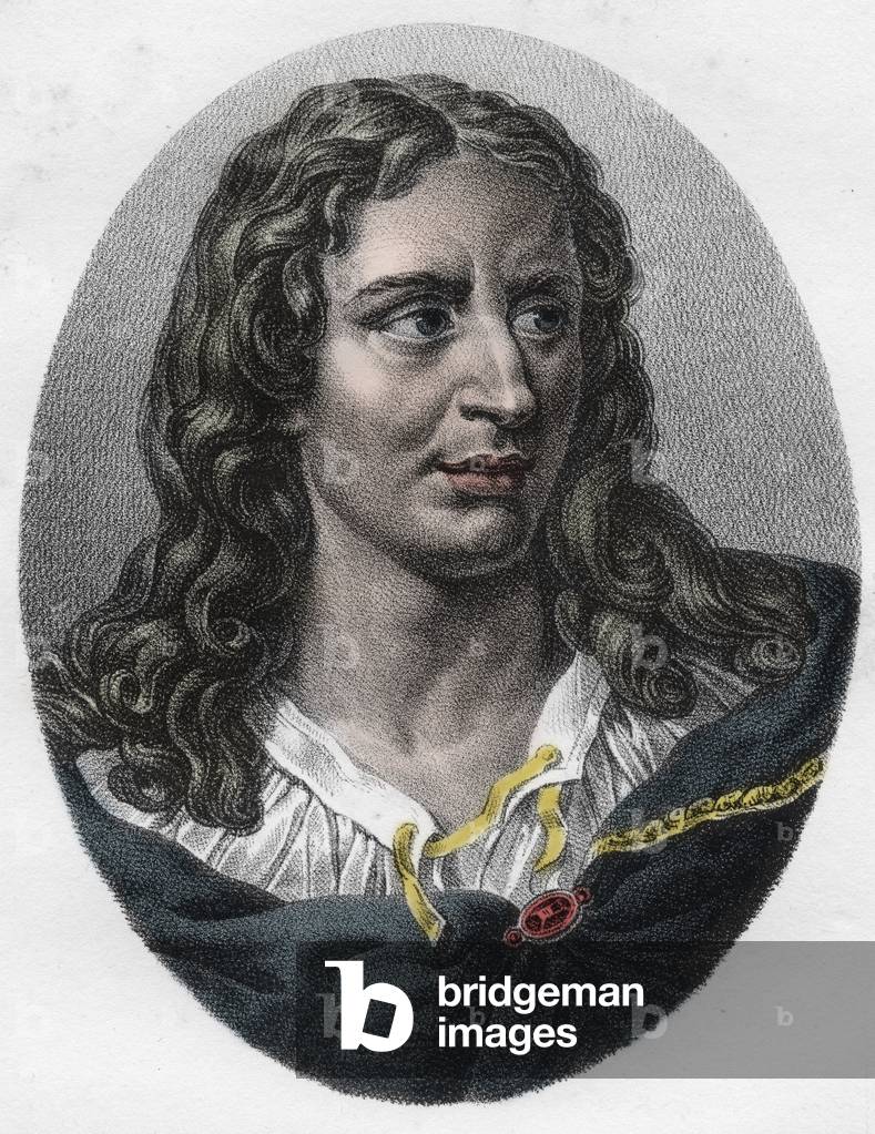Portrait of Gerard (Girard) Audran (1640-1703) English engraver