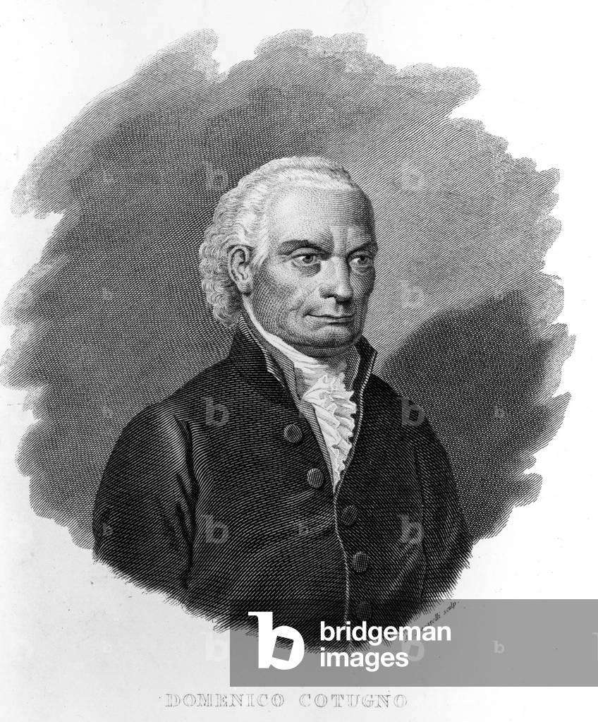 Portrait of Domenico Cotugno (1736-1822) Italian doctor
