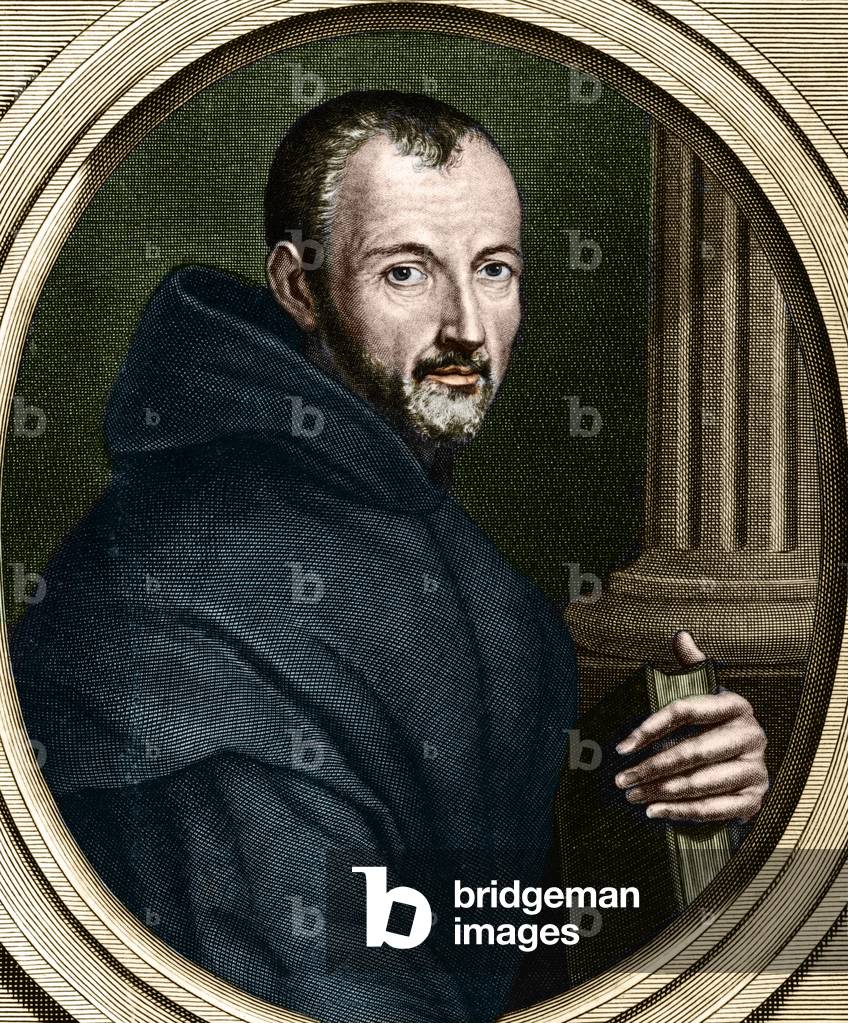 Portrait of Marin Mersenne (1588 - 1648), of the Order of Minimal Fathers