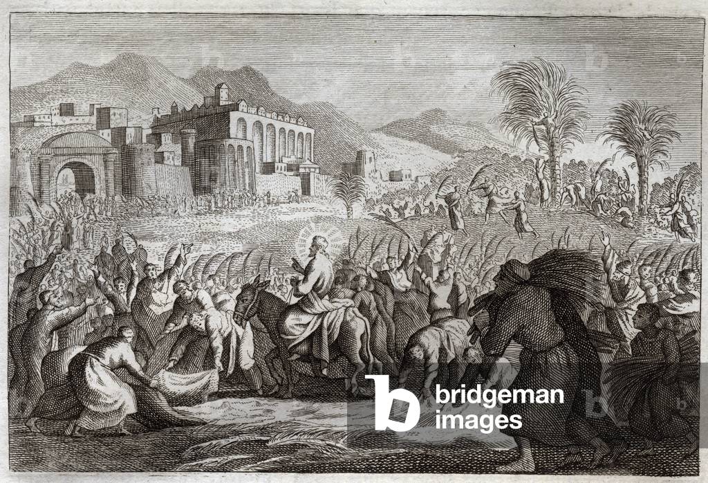 Illustration for the Royaumont Bible, 1811 (engraving)