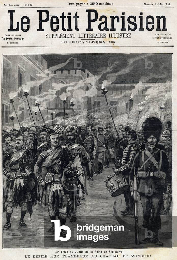 Flashing at Windsor Castle: Queen Victoria's Jubilee in England. In 