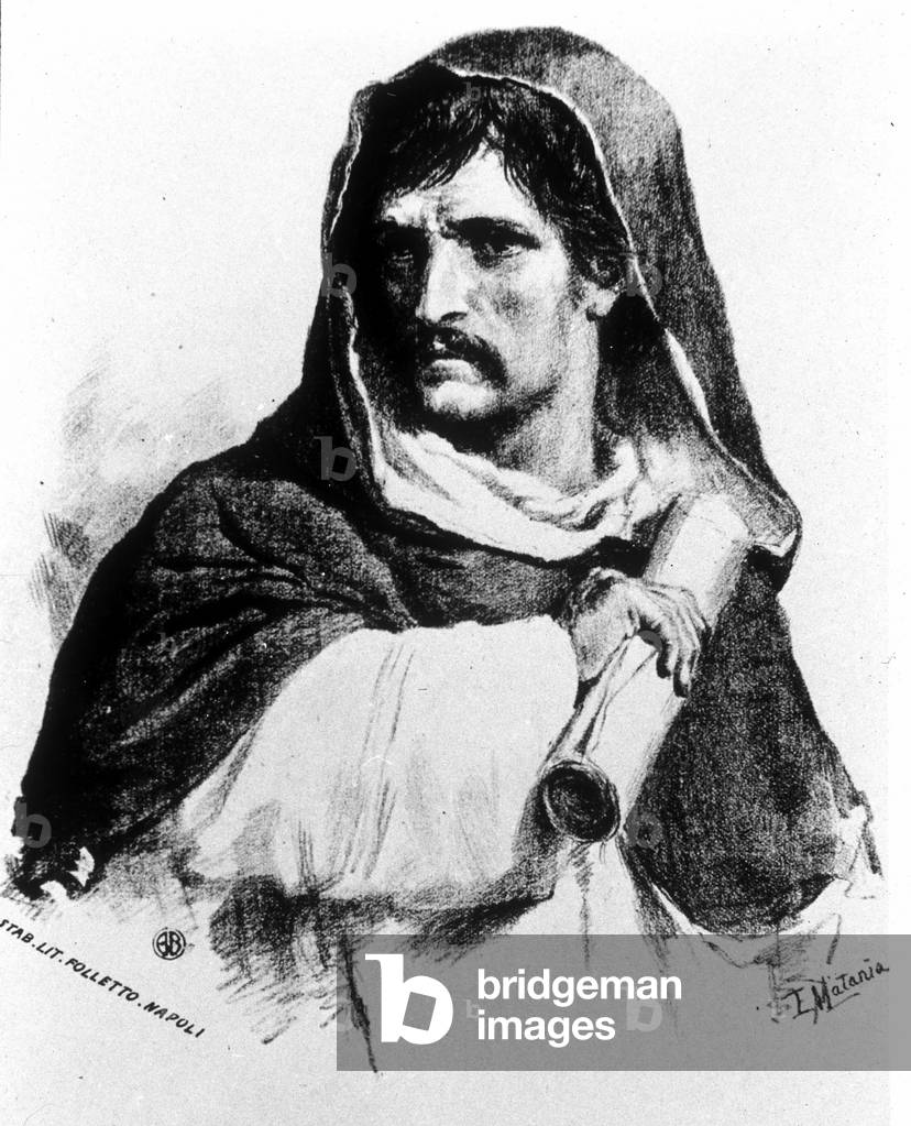 Portrait of Giordano Bruno (1548 - 1600)