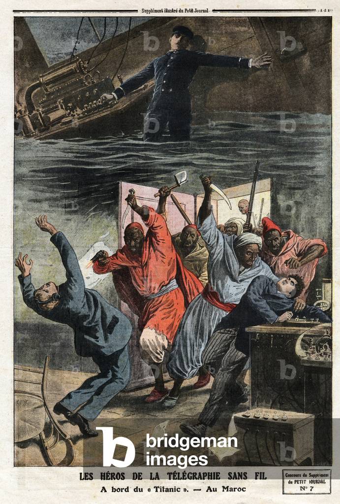 Image of Print depicting The Heros of Wireless Telegraphy -  1912 by Anonymous