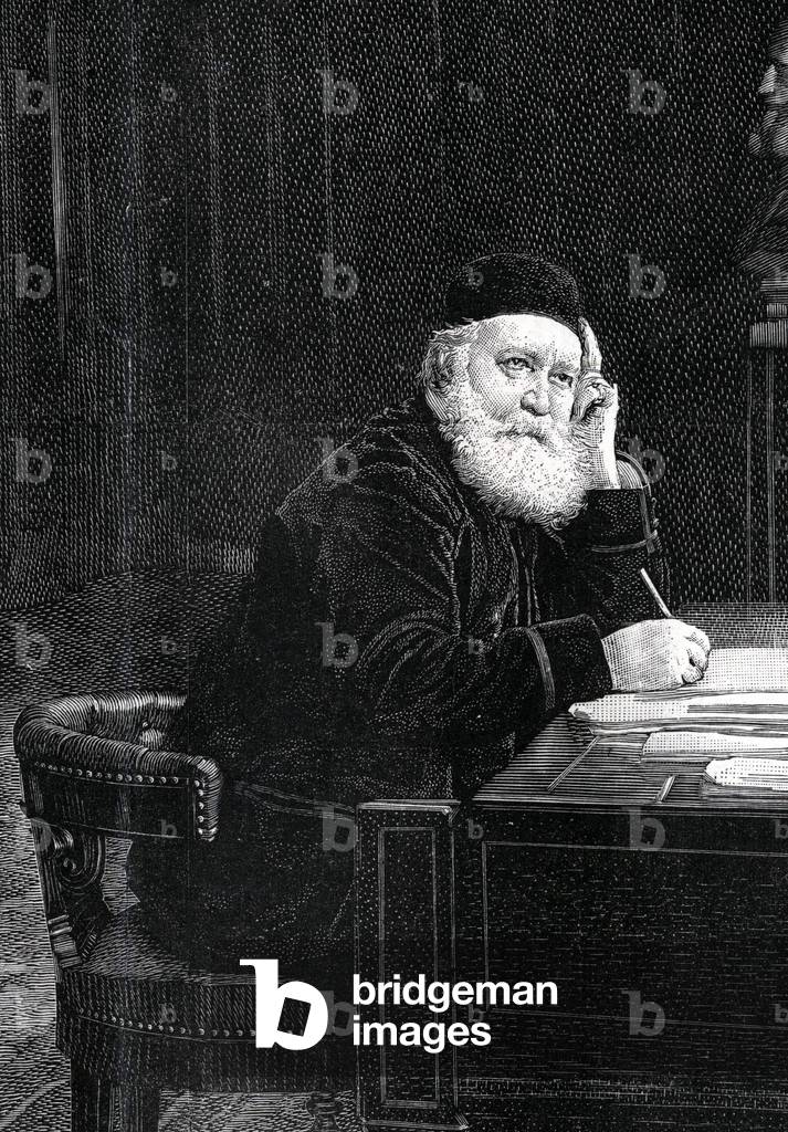 Portrait of Charles Gounod (1818-1893), French composer.