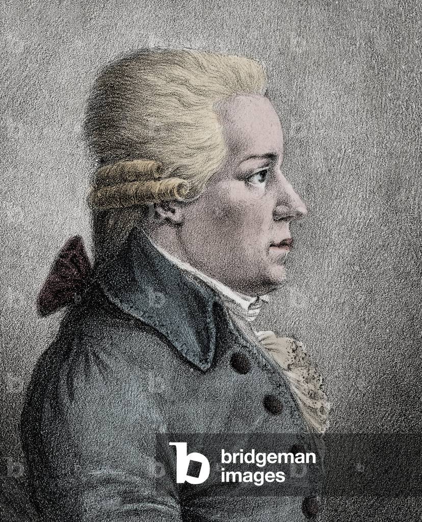 Portrait of Carl Ditters von Dittersdorf, Austrian composer and violinist, 1739-1799 (engraving)