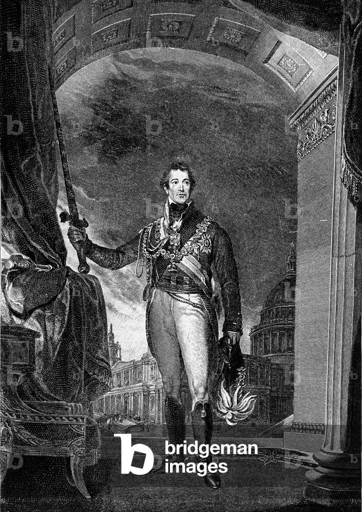 Portrait of Arthur Wellesley, 1st Duke of Wellington (1769 - 1852), British general and politician.