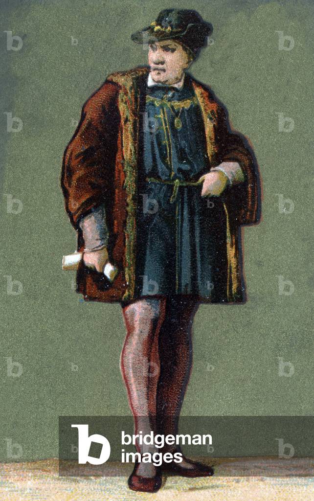 Portrait of Louis XI (1423-1483), King of France.