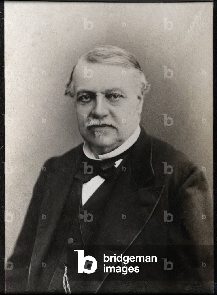 Portrait of Leon Say (1826-1896), French statesman and economist. 