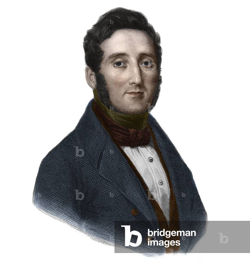 Portrait of Count Hippolyte Francois Jaubert from 
