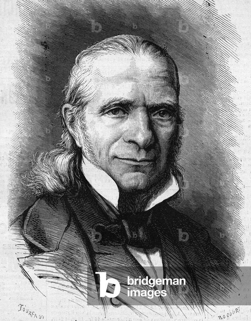 Portrait of Louis Antoine Garnier Pages (Garnier-Pages, 1803-1878), French politician.