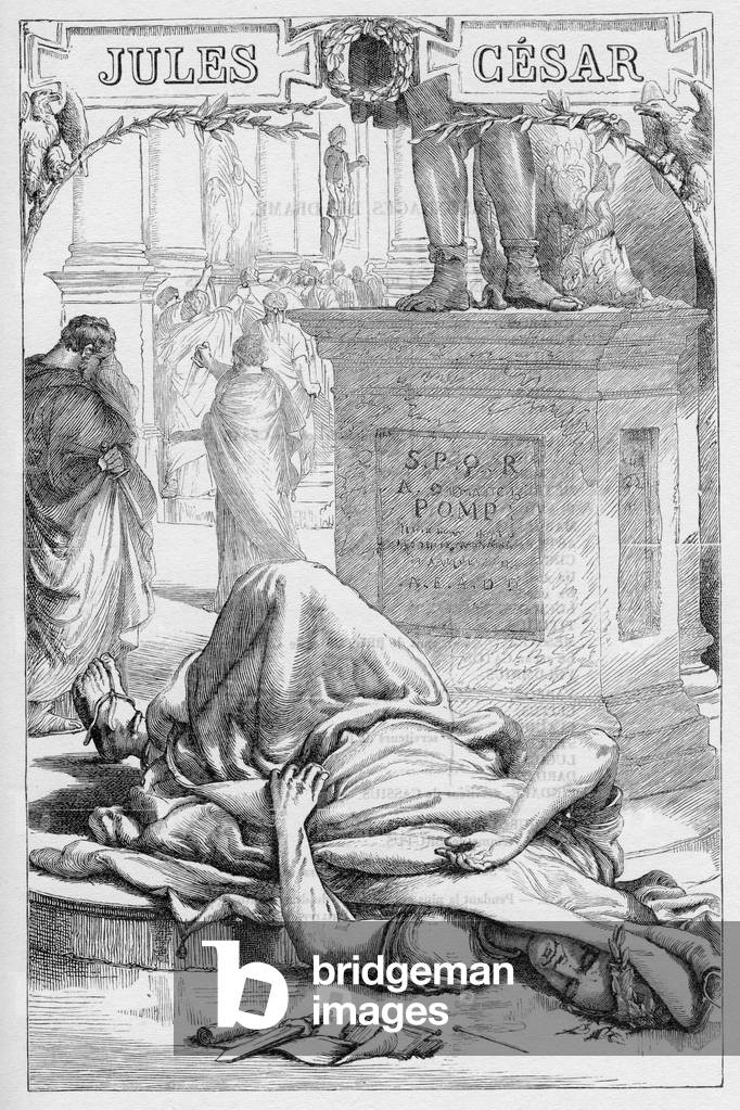 Jules Cesar - The Tragedy of Julius Caesar - Illustration in 