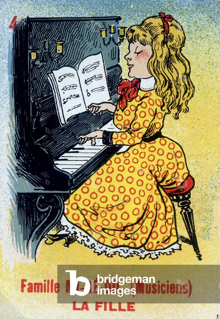 Game of the seven families: Map of the daughter of the family Mi-Ré-Do