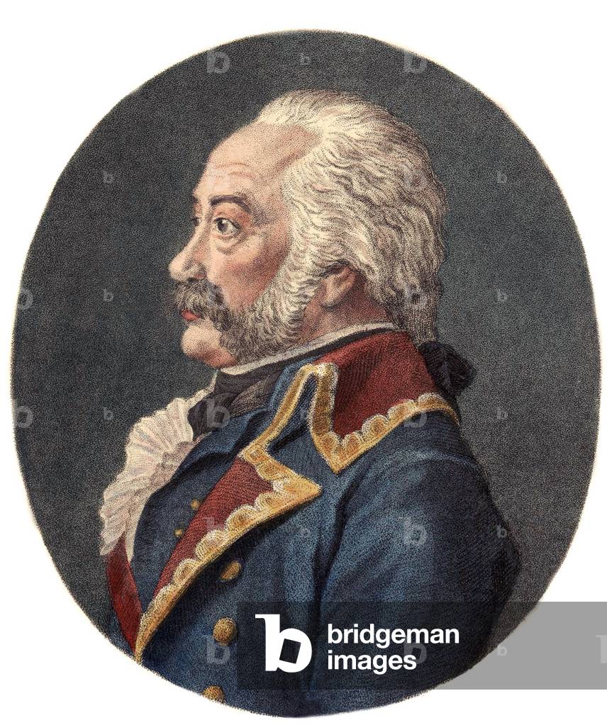 Portrait of Adam Philippe, Earl of Custine, general francais.