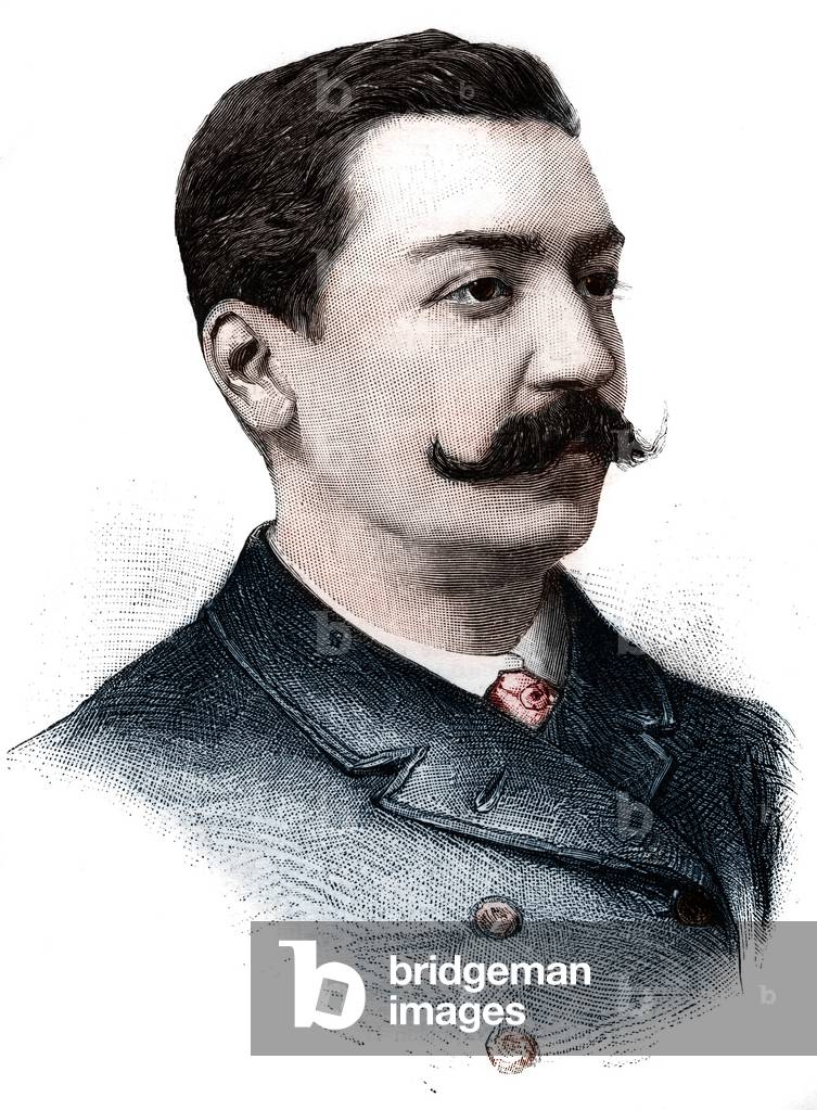 Portrait of Prince Roland Bonaparte (1858-1924), French geographer and botanist.