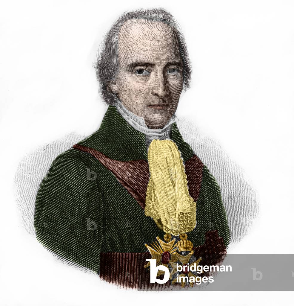 Portrait of Francois Barbe-Marbois, marquis de Barbe Marbois (1745-1837) french politician.
