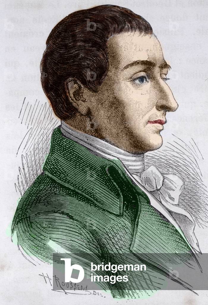 Portrait of Joseph Louis de Lagrange (1736-1813), French mathematician.
