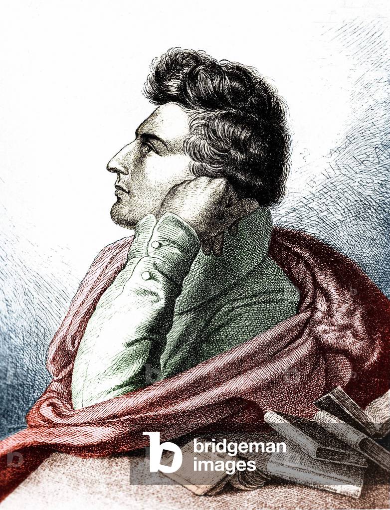 Portrait of Heinrich Heine (1797 - 1856), German lyrical poet and publicist